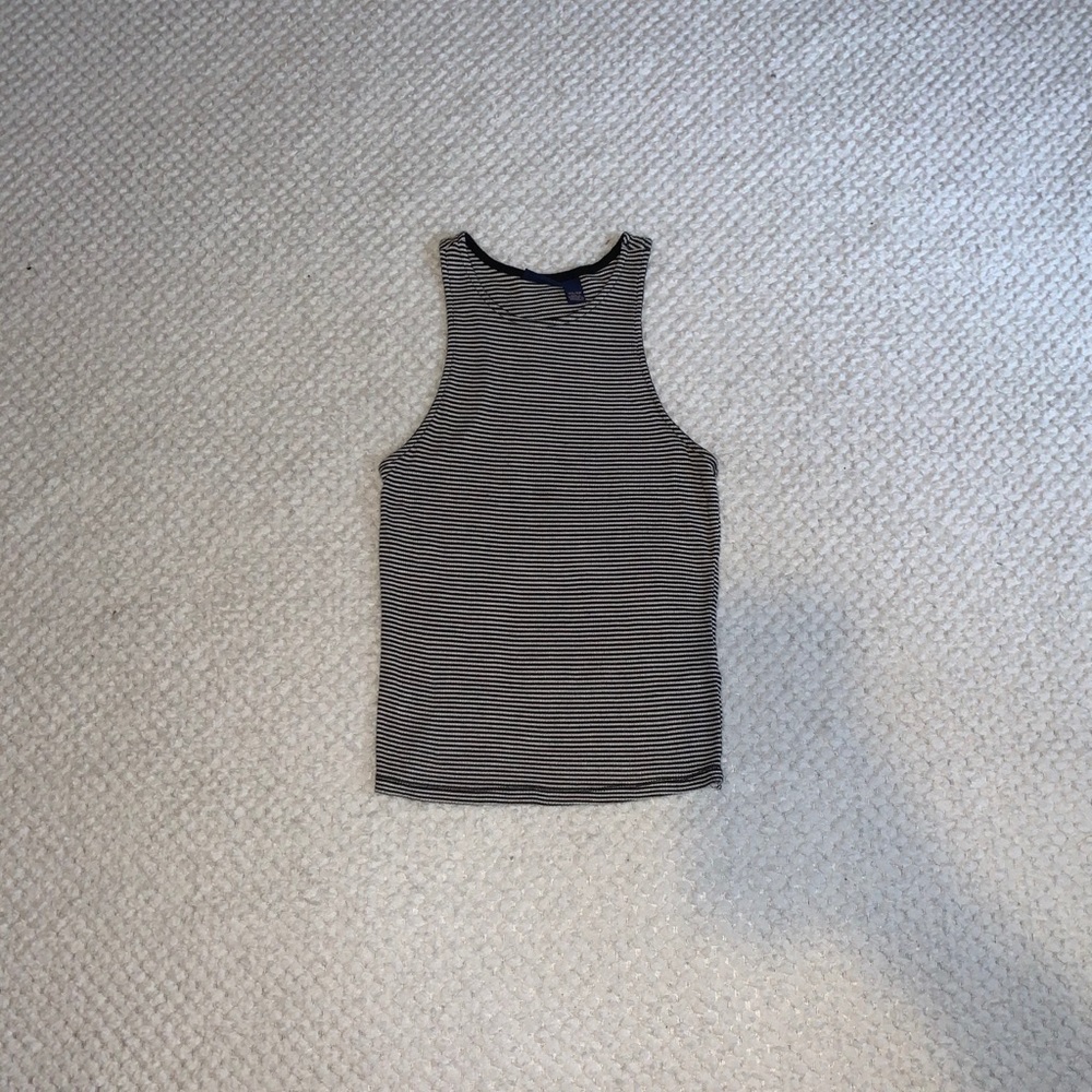 aeropostale striped, cropped tank